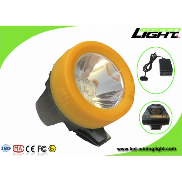 High Intensity Cordless Mining Lights 10000lux Rechargeable ABS Material 1.1W