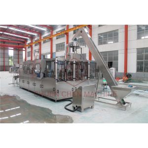 Gravity Stainless Steel Bottle Filling Machine For 5 Gallon Plastic Water Jug