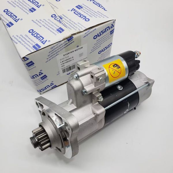 1-81100341-0 1-81100341-3 Starter Motor Assy For Isuzu Engine 6WG1 Hitachi ZX450 ZX470