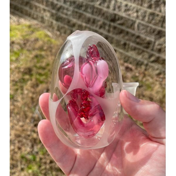 Buy 7" Tobacco Smoking Water Pipe Bong Hookah Ground Pink at wholesale prices