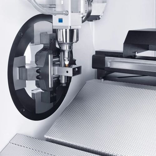 SS301 SS303 CNC Tube Laser Cutting Steel Parts Stainless Steel Sheet Metal Tube Services