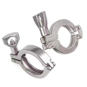 WZ Sanitary Tri Clamp Stainless Steel304 316 Casting Ferrule Flange Pipe Double