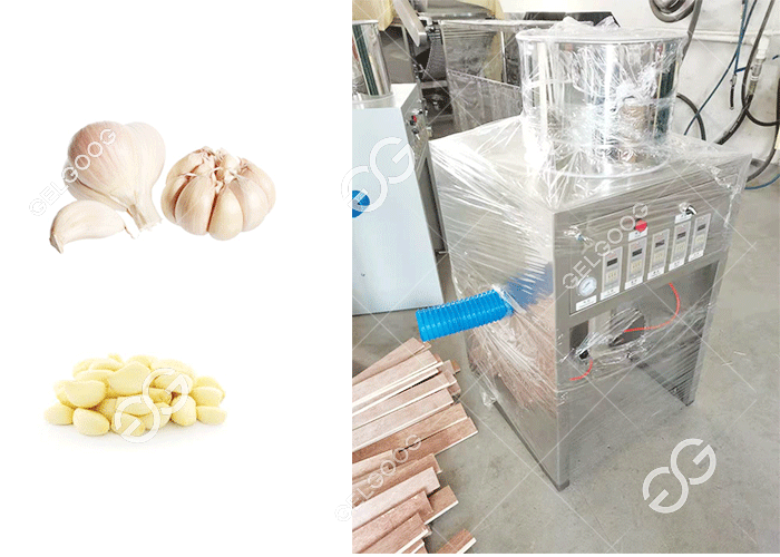 Small Sacle Dry Garlic Peeling Machine Garlic Skin Peeler Machine For Sale