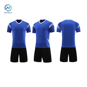 Lightweight Breathable Durable Crew Neck Custom Soccer Jersey with Name Number