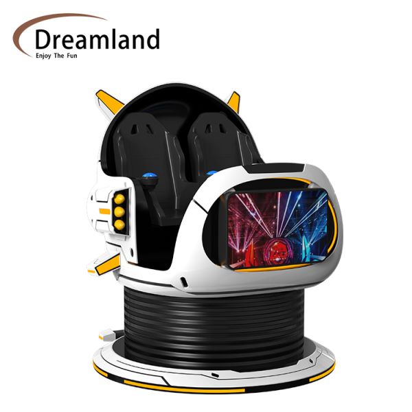 Buy Dreamland VR Simulator Cinema 360 Degree Rotating Vr Chair and Computer Configuration CPU 10100F/8GB Memory/ Motherboard H510M The Ultimate VR 360 Game Machine at wholesale prices