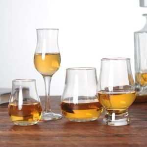 120ml 4Oz Tulip Shape Whiskey Nosing Glasses For Promotion