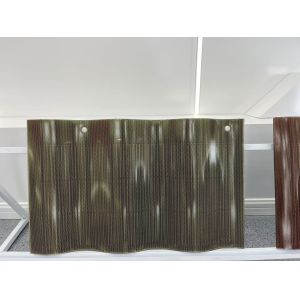 Direct Photovoltaic House 35W Curved Surface Solar Panel Roof Tile with Max.