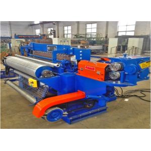 Galvanized Wire Mesh Roll Mesh Welding Machine 50KWA X 6 Low Power Consumption