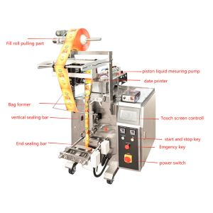 automatic liquid filling packing machine paste sachet packing machine