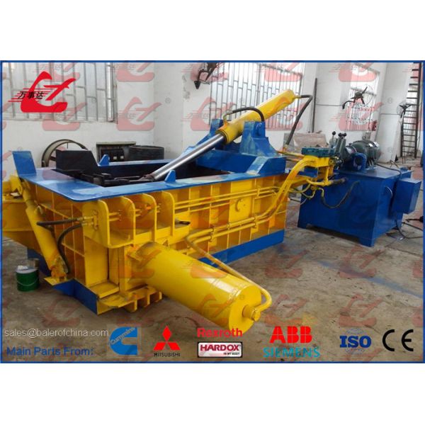 Buy Aluminum Profiles Light Metal Baler Press High Capacity Y83-125 Model 18.5kW For Metal Recycling Plant at wholesale prices