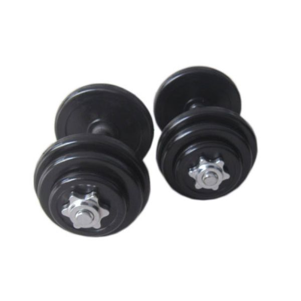 adjustable rubber dumbbell set, adjustable dumbbell rubber plates, rubber coated