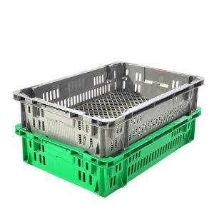 Vegetable PP Mesh Stackable Plastic Box for Logistics and Plastic Container