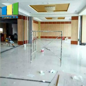 Hotel Folding Movable Partition Walls / Banquet Hall Removable Acoustic Room