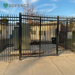 Eco-Friendly Quake Proof Tubular Steel Fence Seismic Rated