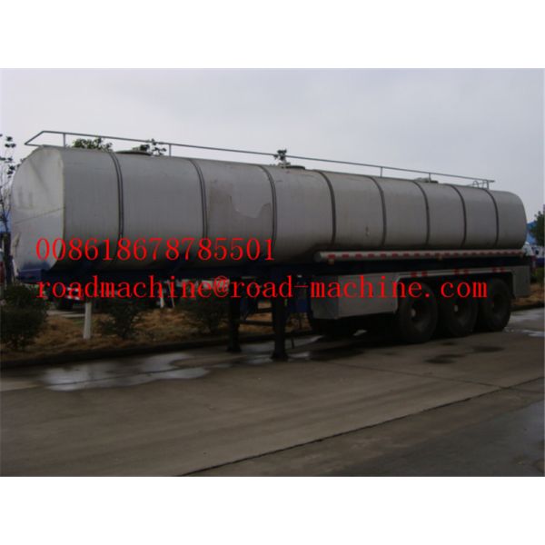 Buy White Color Liquid Tanker Truck , Oil Fuel Tank Truck 371hp 20 - 25m3 at wholesale prices