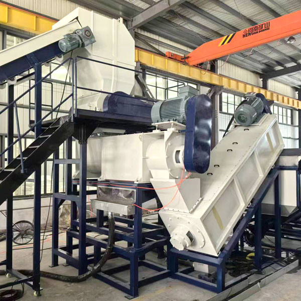Fully Automatic Plastic Washing Recycling Machine 1000kg/h For PP PE Films / PP Woven Bags
