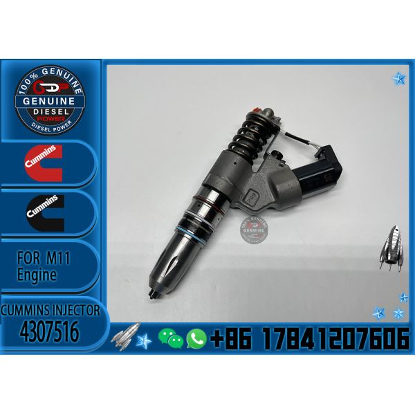 QSN14 Diesel Engine Fuel Injector 4307516-20 4307516 For QSM11 ISM11 M11 220 320