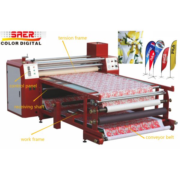 Buy Roller Sublimation Heat Press Machine Cloths Printer Environment Friendly at wholesale prices