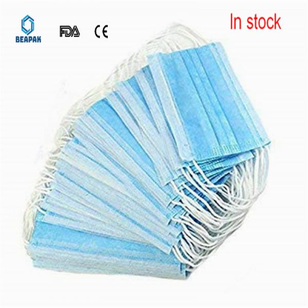 Buy Unisex Disposable Nose Mask Simple Design Security Protection Multi Layered at wholesale prices