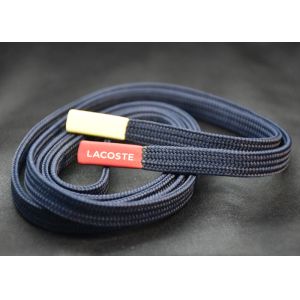 LOGO Printed L120cm Nylon Drawstring Cord For Sweatpants Hoodies