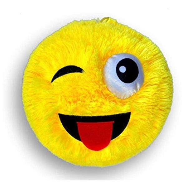 Gender Unisex 9" Furry Faced Ball with Eyes OEM ODM Accepted Perfect Stress