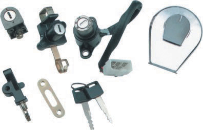 Buy Motorcycle Electrical Components aluminium alloy Lock Set WH150 at wholesale prices