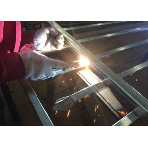 Hot dip galvanized steel garrison fence 2100MM X 2400MM