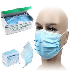 3 Ply Disposable Earloop Face Masks Lightweight With Elastic Earloops