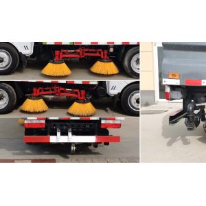 High Efficiency Diesel Powered Road Sweeper Truck Sanitation Equipment