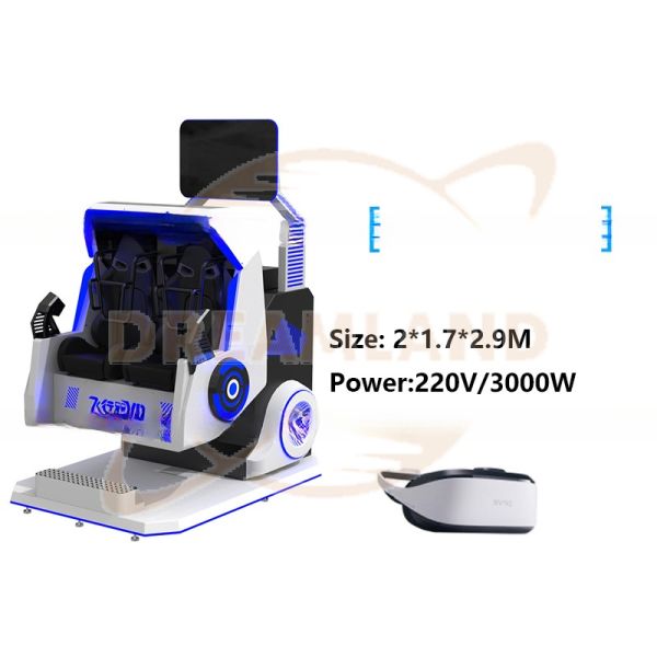 Original source guangzhou virtual reality equipment vr simulator roller coaster 9d vr for game center