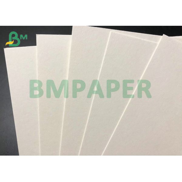 420 * 620mm 0.6mm 0.7mm Long Grain Bleached White Coaster Board Absorbent Board