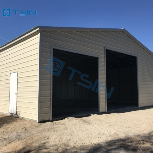 Modular Component Steel Structure Fabrication Painted Galvanized Surface