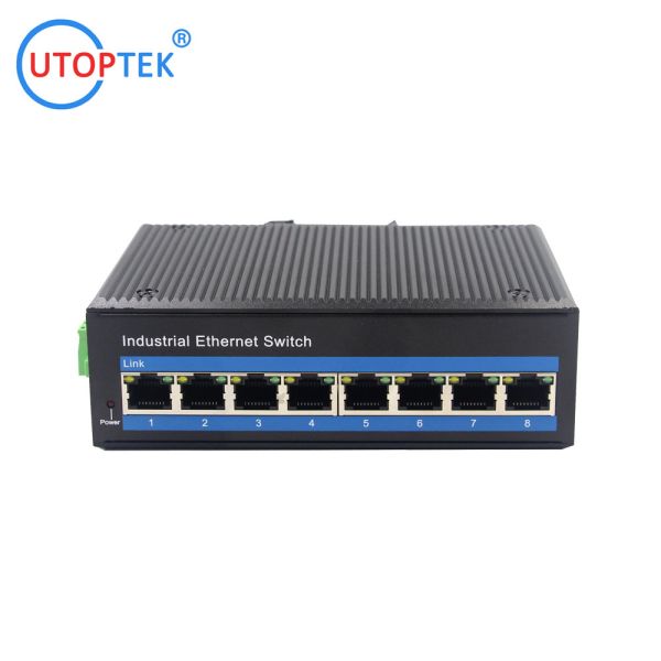 industrial gigabit switch 8port 10/100/1000M UTP ethernet network hub switch for