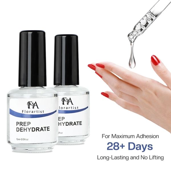 Private Label 15ml Natural Nail Prep Dehydrate Acid Free Protein Bond Nail Primer for Acrylic Nails