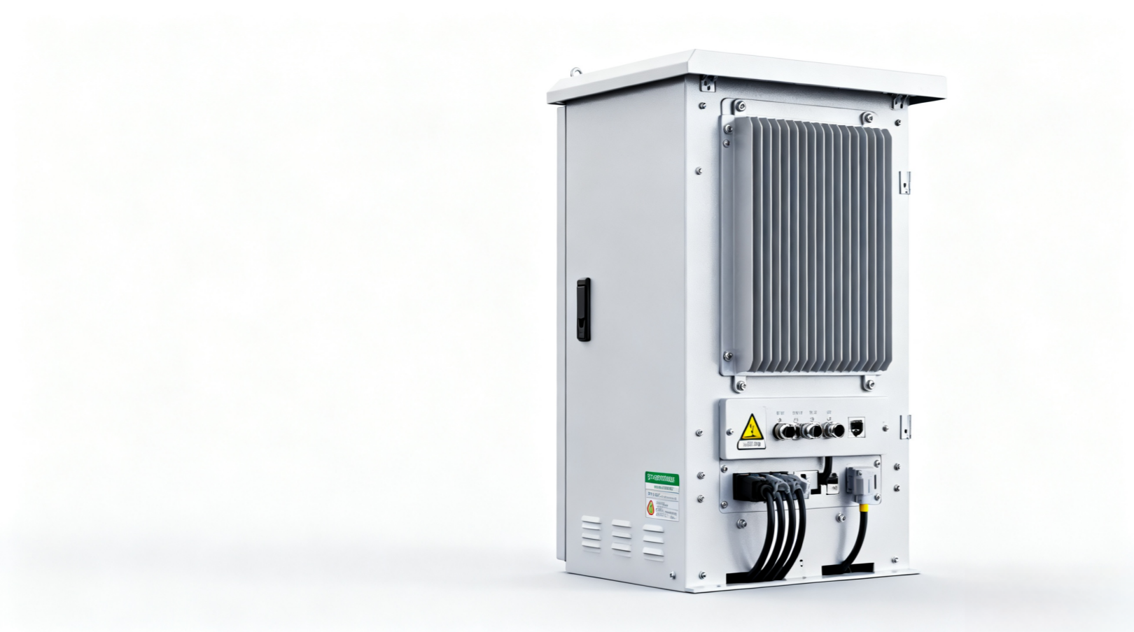 Single Cabin Outdoor Communication Cabinet 150Ah Battery Electrical Cabinet