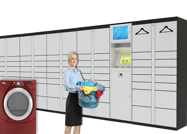 Smart Electronic Storage Laundry Locker , Self Service Delivery Lockers