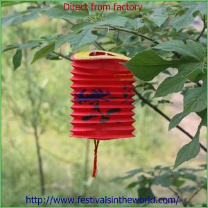 Quality stripes paper lantern for sale