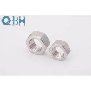 Stainless Steel ISO 4034 Hexagon Hexagonal Head Nuts OEM Service
