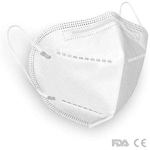 White KN95 Earloop Disposable Surgical Face Masks