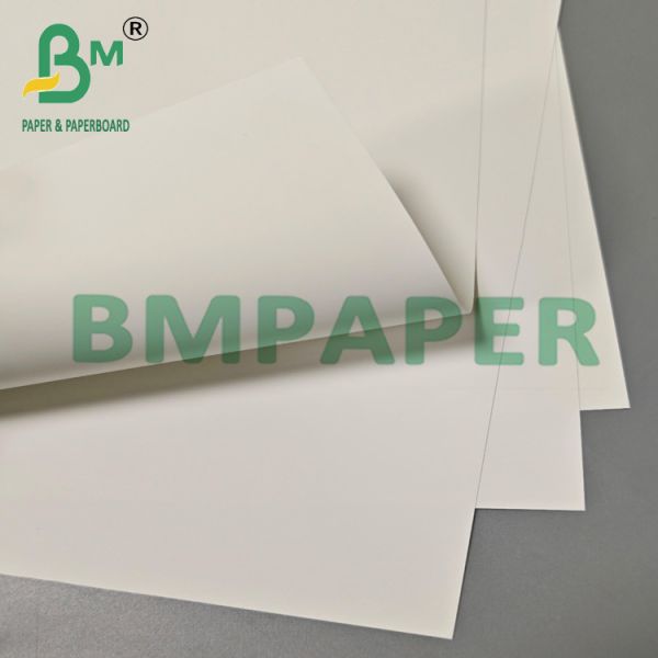 100um Eco-Friendly PET Synthetic Paper Sheet For Outdoor Advertisement