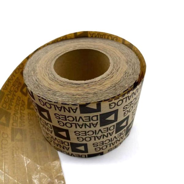 Buy Wholesale Price Eco Friendly Brown Single Sided Printable Kraft Paper Tape at wholesale prices