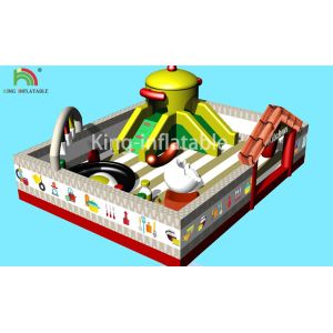 Durable Inflatable Amusement Park Food Theme Jumping Castle Bouncer