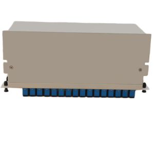 SC UPC 1x64 Inserting PLC Fiber Splitter High Reliability 55/50