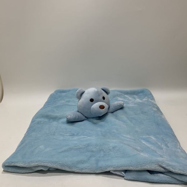 Buy Blue Bear Baby Security Blanket OEM Baby Soft Plush Toy Infant at wholesale prices