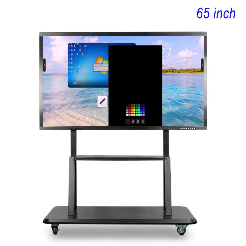Quality 65 Inch Smart Board Smart Interactive Flat Panel UHD With Stylus for sale