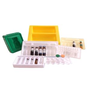 10 Injection Powder Oral Liquid Ampoule Blister Packaging Tray Water Needle Rack