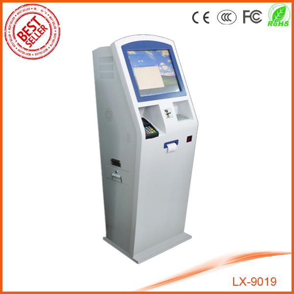 Free Standing Outdoor Parking Payment Machine CE ROHS Certificated