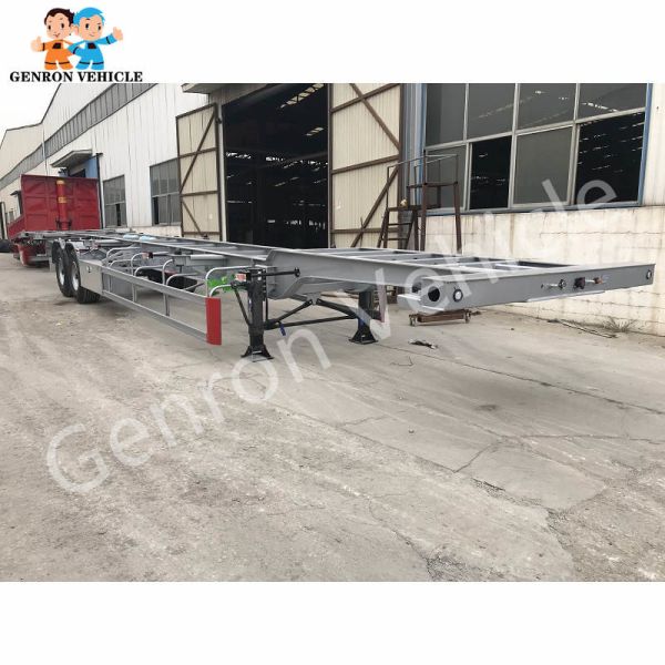 Buy 45ft Cargo Transport 3 Axles Container Semi Trailer at wholesale prices