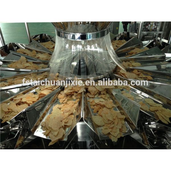 Multi-function 4 head linear weigher high accuracy full automatic good quality vertical washing powder packing machine