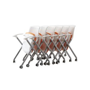 Modern PP Plastic Office Furniture Training Room Folding Chairs